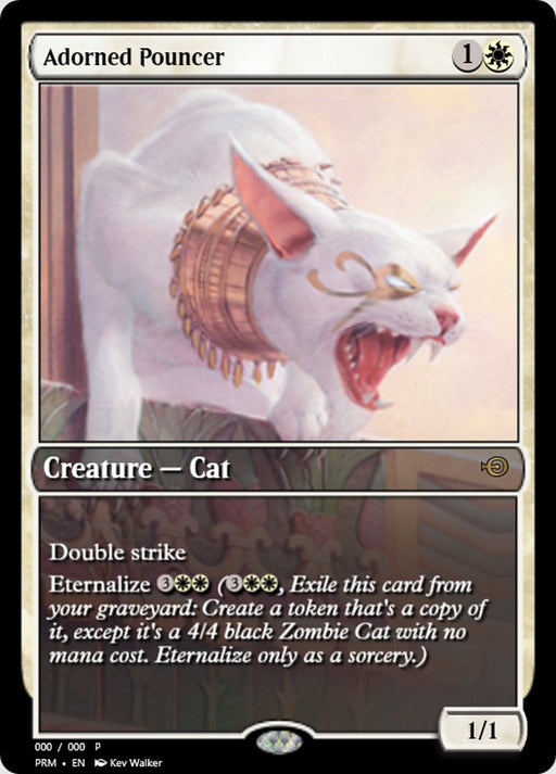 Adorned Pouncer - Full Art - Inverted (Foil)