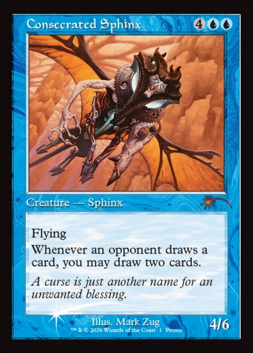 Consecrated Sphinx - Retro Frame (Foil)
