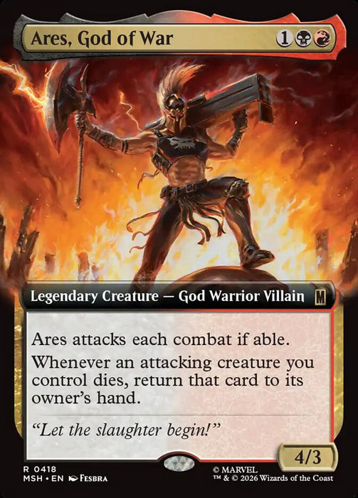 Ares, God of War - Legendary (Foil)