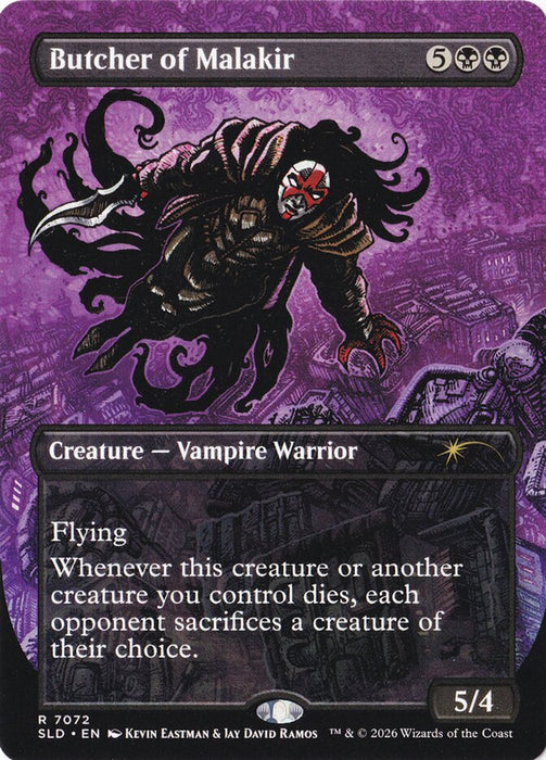 Butcher of Malakir - Borderless - Inverted