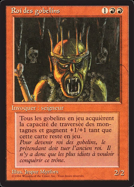 Roi des gobelins - Goblin King