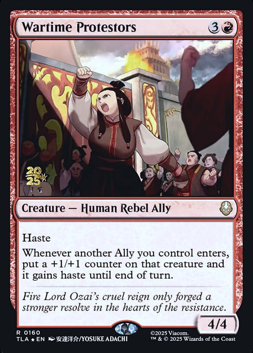 Wartime Protestors (Foil)