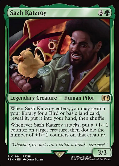 Sazh Katzroy - Legendary (Foil)