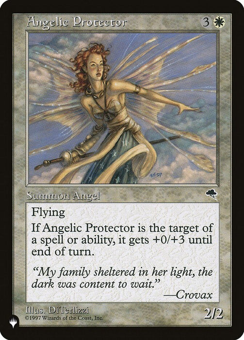 Angelic Protector - Retro Frame