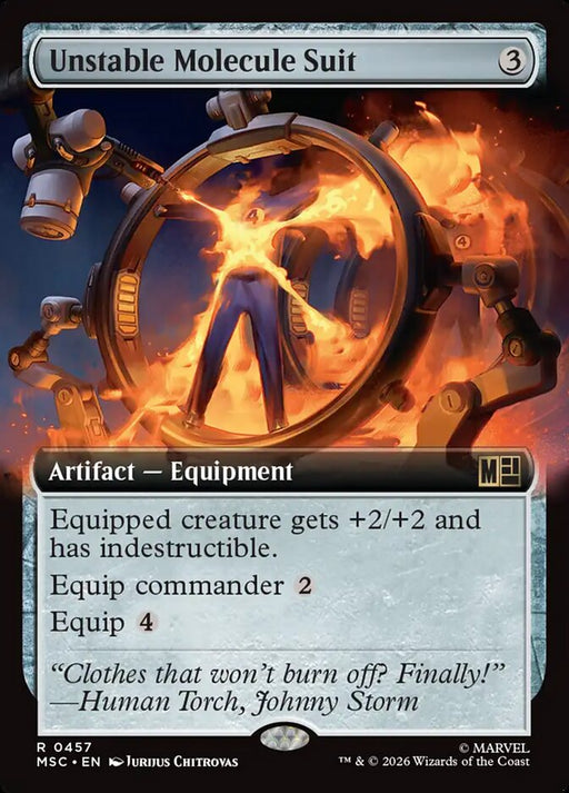 Unstable Molecule Suit - Extended Art