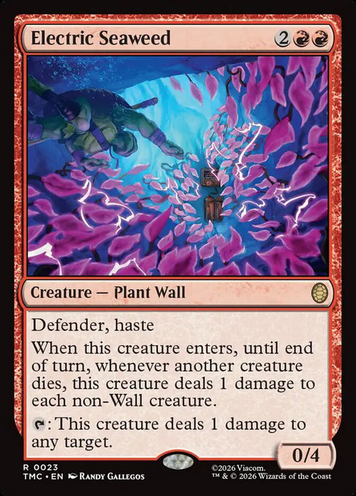 Electric Seaweed (Foil)