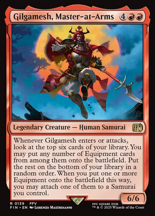 Gilgamesh, Master-at-Arms - Legendary (Foil)