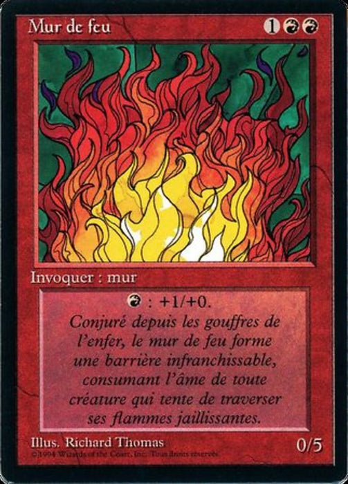 Mur de feu - Wall of Fire