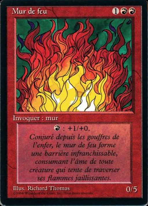 Mur de feu - Wall of Fire
