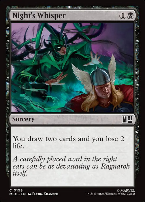 Night's Whisper - Surge Foil