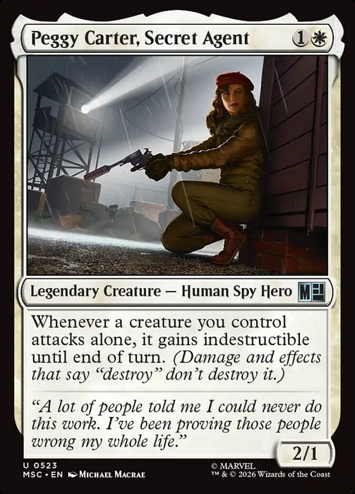 Peggy Carter, Secret Agent - Legendary