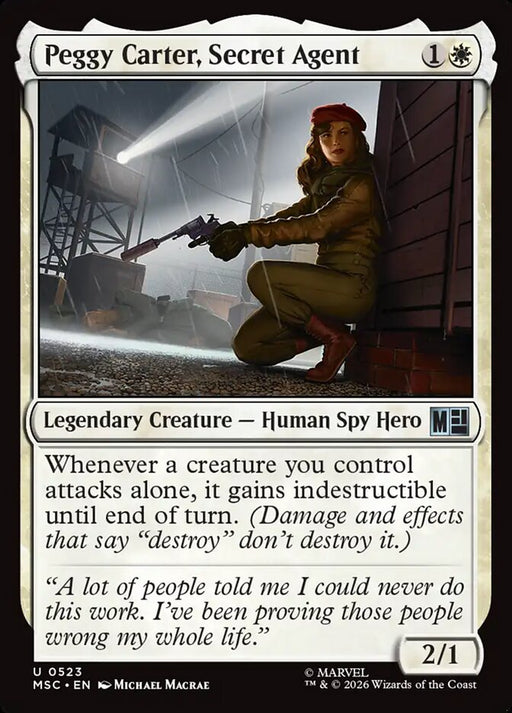 Peggy Carter, Secret Agent - Legendary