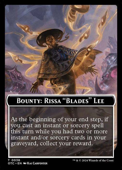 Bounty: Rissa Blades Lee // Wanted! (Foil)
