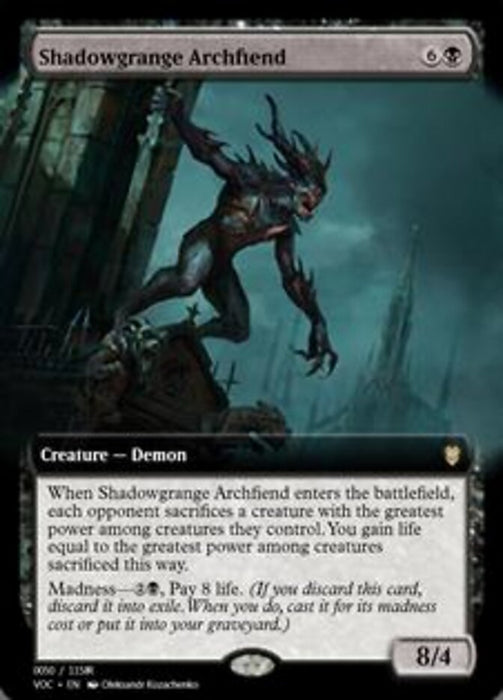 Shadowgrange Archfiend (Foil)