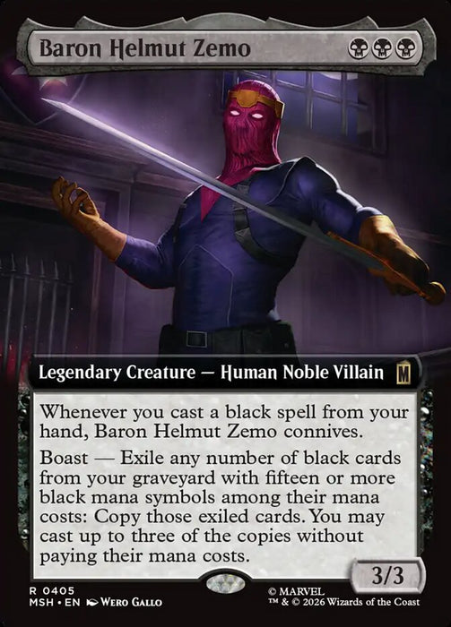 Baron Helmut Zemo - Legendary (Foil)