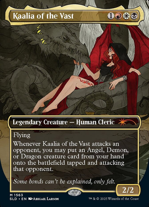 Kaalia of the Vast - Borderless - Full Art - Legendary (Foil)