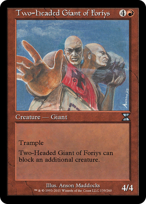 Two-Headed Giant of Foriys - Retro Frame