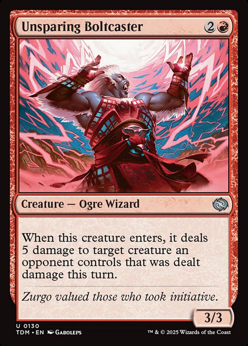 Unsparing Boltcaster (Foil)