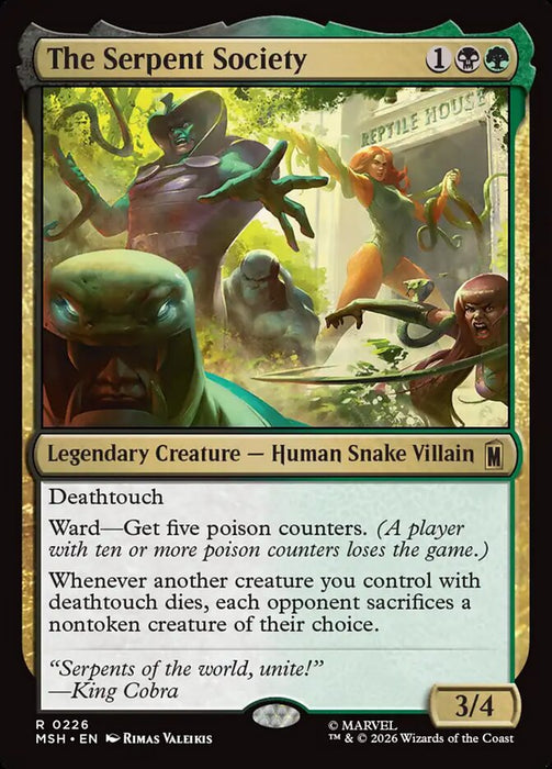 The Serpent Society - Legendary (Foil)