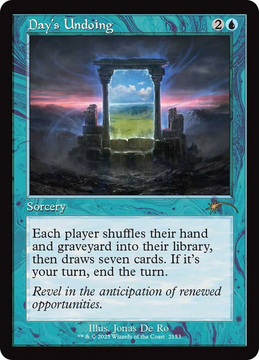 Day's Undoing - Retro Frame