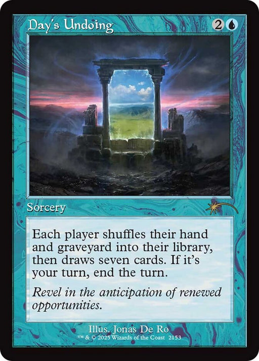 Day's Undoing - Retro Frame