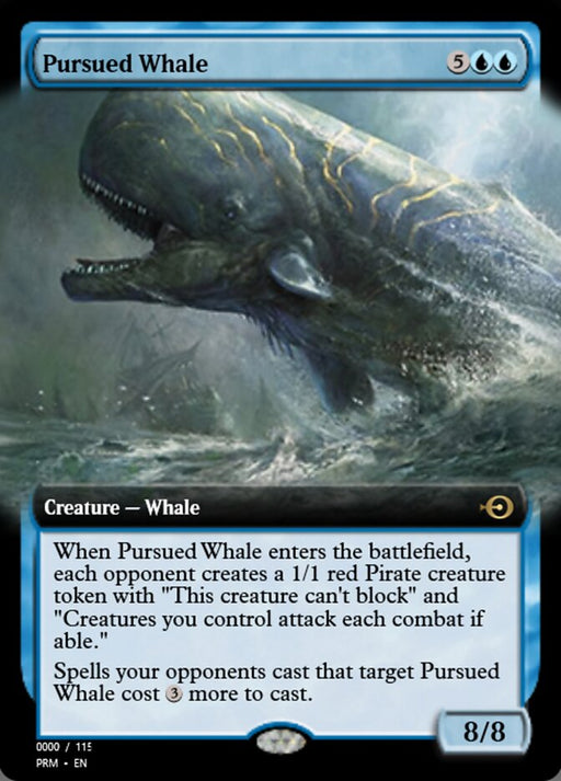 Pursued Whale (Foil)