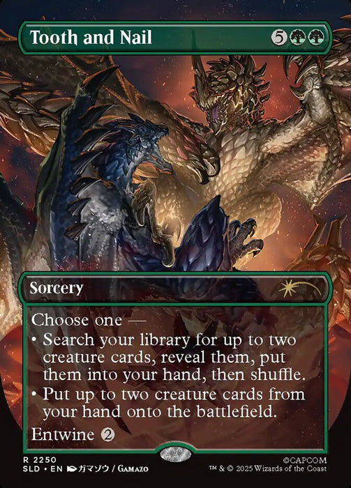 Tooth and Nail - Borderless - Full Art - Inverted