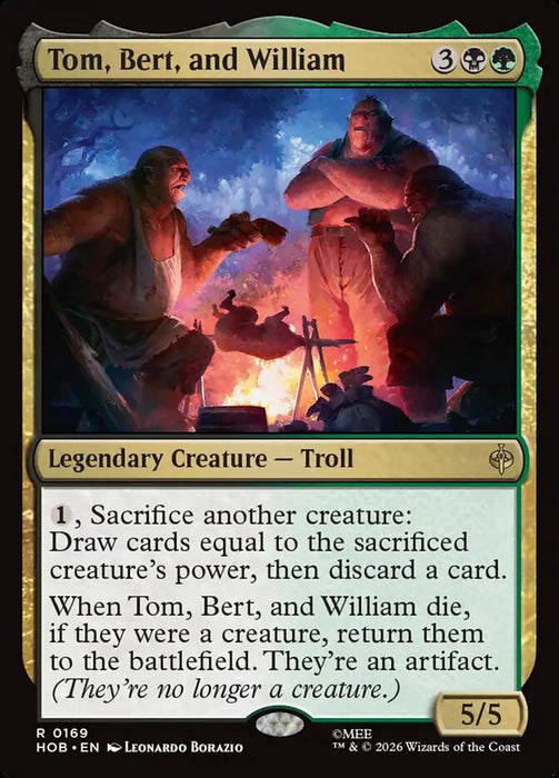 Tom, Bert, and William - Legendary (Foil)