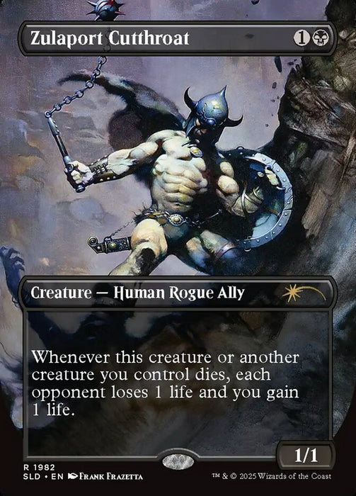 Zulaport Cutthroat - Borderless - Full Art - Inverted