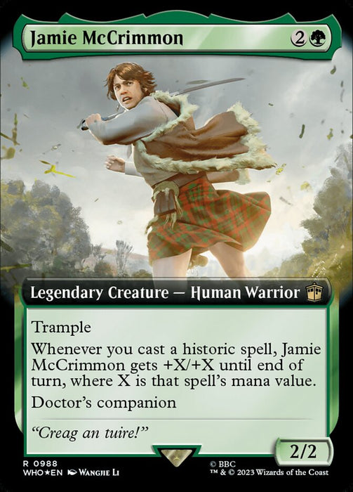 Jamie McCrimmon - Extended Art - Legendary - Surge Foil (Foil)