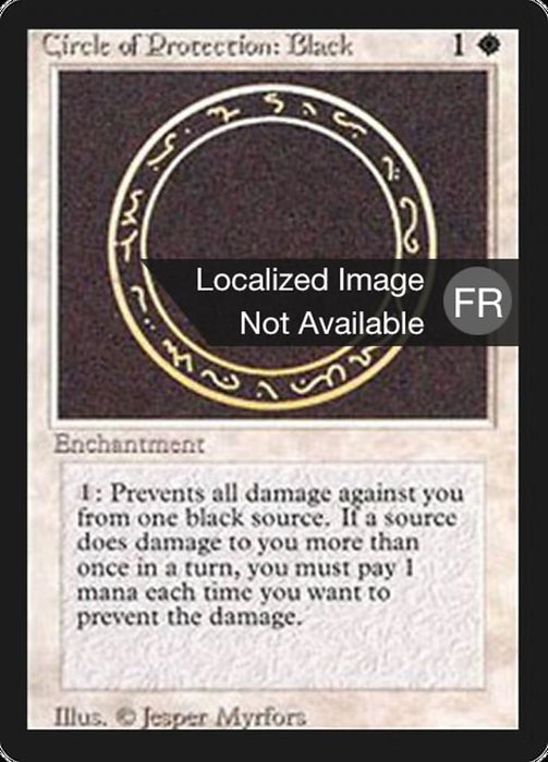 Cercle de protection : noir - Circle of Protection: Black
