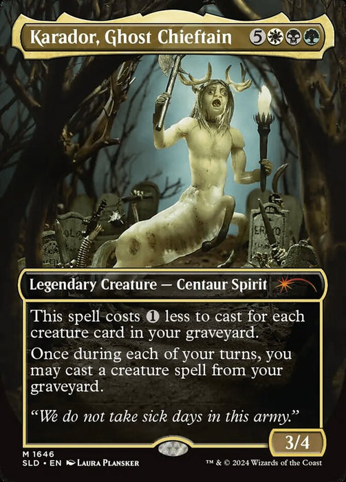 Karador, Ghost Chieftain - Legendary