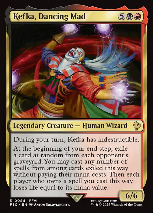 Kefka, Dancing Mad - Legendary - Surge Foil