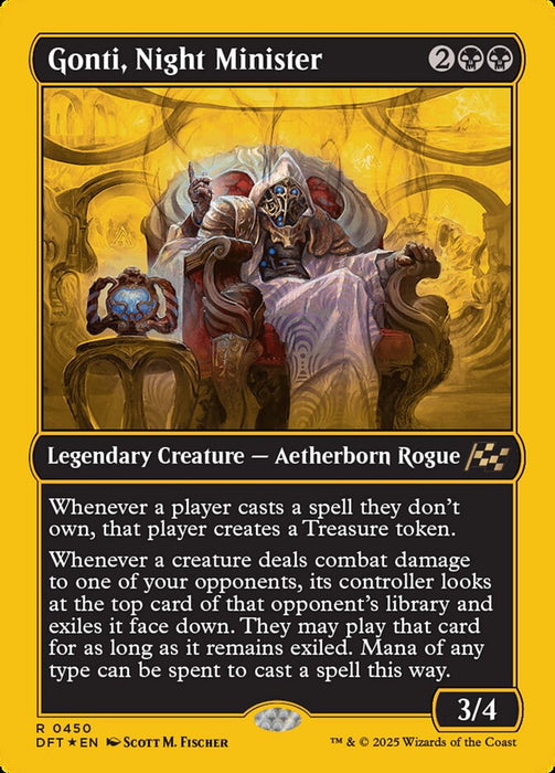 Gonti, Night Minister - Legendary - Inverted (Foil)