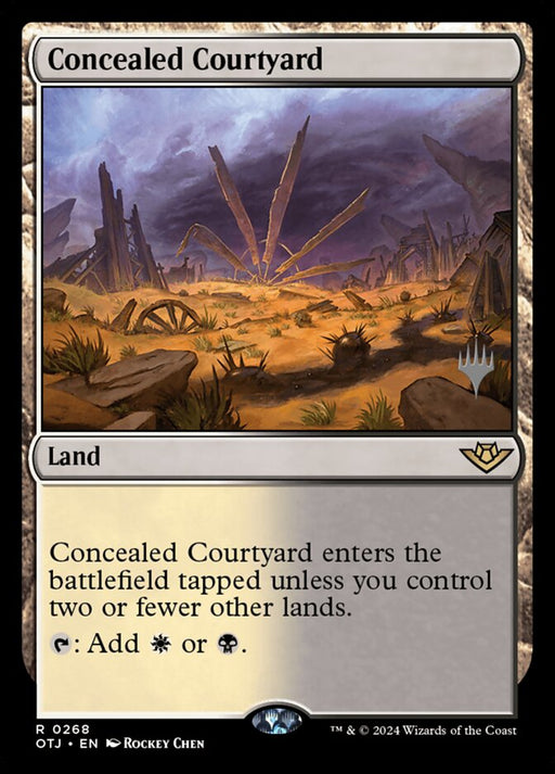 Concealed Courtyard (Foil)