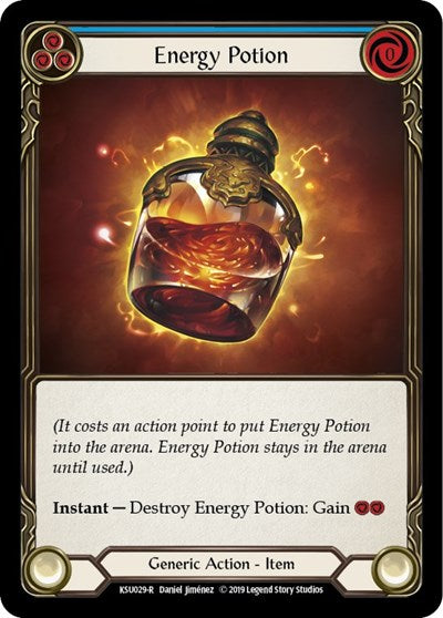 Energy Potion (Blue)
