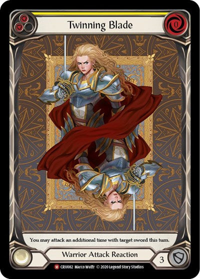 Twinning Blade - Extended Art - 1st Edition