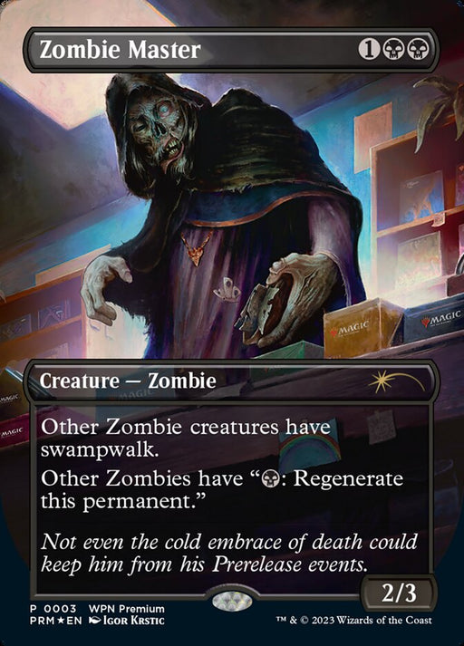 Zombie Master - Borderless - Full Art - Inverted (Foil)