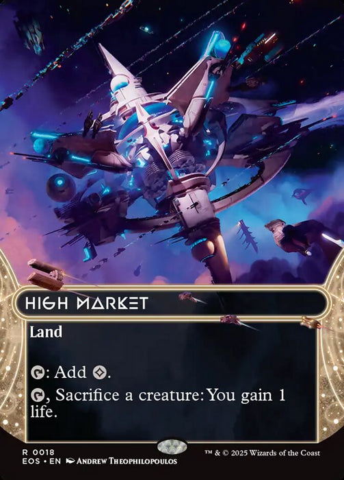 High Market - Borderless - Full Art - Inverted