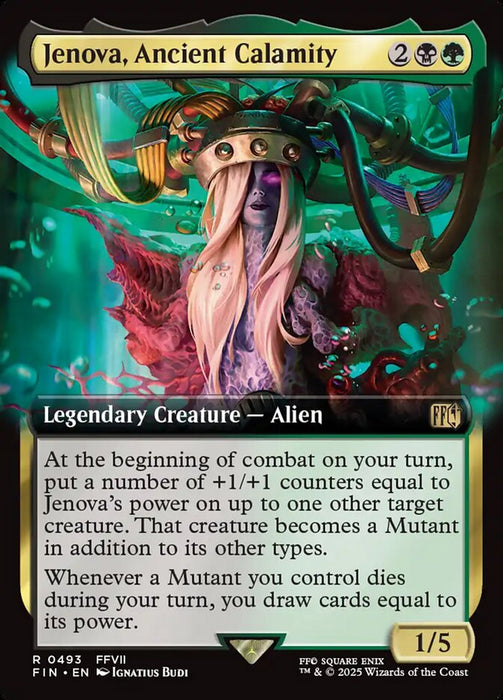Jenova, Ancient Calamity - Legendary - Extended Art (Foil)