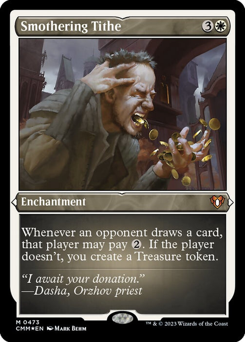 Smothering Tithe - Etched - Inverted - Etched (Foil)