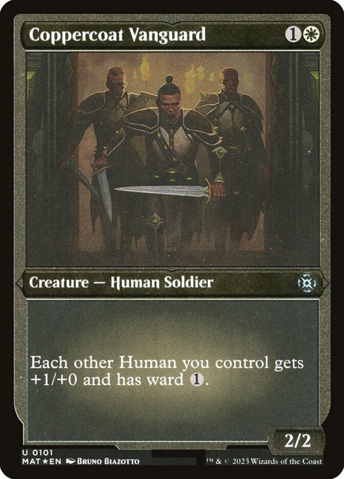 Coppercoat Vanguard - Etched - Inverted - Etched (Foil)