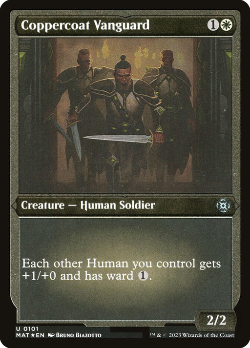 Coppercoat Vanguard - Etched - Inverted - Etched (Foil)