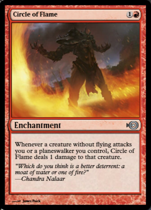 Circle of Flame (Foil)