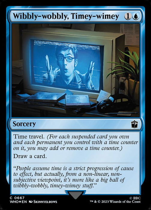 Wibbly-wobbly, Timey-wimey - Surge Foil (Foil)
