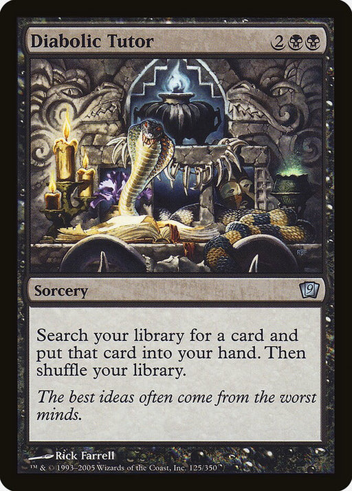 Diabolic Tutor (Foil)