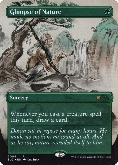 Glimpse of Nature - Borderless - Full Art - Inverted (Foil)