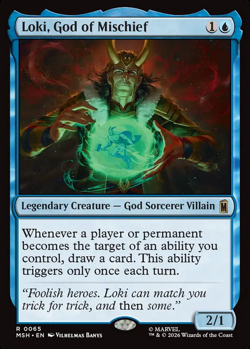 Loki, God of Mischief - Legendary (Foil)