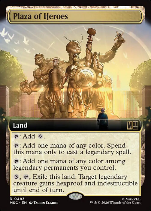 Plaza of Heroes - Extended Art