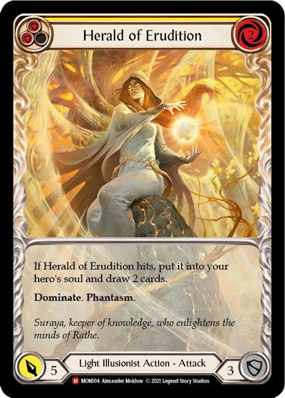Herald of Erudition - Extended Art - 1st Edition